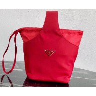 Prada Vintage Shoulder Hobo Bag 1420 Red 2020