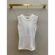 fendi White viscose top 2023 