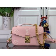 Louis vuitton PINK Pochette Metis East West BAG M46596 2025