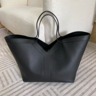 saint laurent Y tote bag black 2024 (original quality)