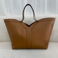 saint laurent Y tote bag caramel 2024 (original quality)