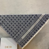Dior Cashmere and Linen D-Cannage Shawl gray 2022