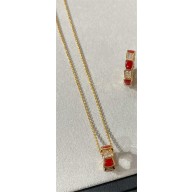 bvlgari serpenti necklace red 2023