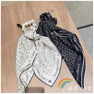 Chanel cc logo printed square scarf AA8028 2024
