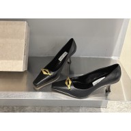 Jimmy choo Ryker Black Leather Pumps 2024