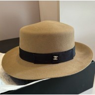 Chanel formal hat brown-2024