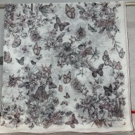 DIOR Toile de Jouy Mexico Motif SHAWL PINK 2024