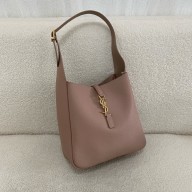Saint Laurent le 5 à 7 supple small Bag in grained leather 713938 nude pink(original quality)