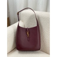 Saint Laurent le 5 à 7 supple small Bag in grained leather 713938 ROUGE LEGION (original quality)