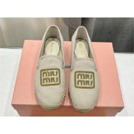 MIU MIU logo-embroidered espadrilles 02 2024