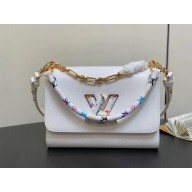 LV x TM Twist MMSlim BAG IN EPI LEATHER WHITE M13678 2025