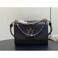 LV x TM Twist MMSlim BAG IN EPI LEATHER BLACK M13243 2025