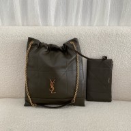 Saint Laurent jamie 4.3 pochon in lambskin light musk(original quality)