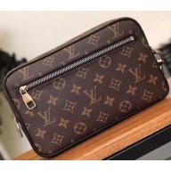 Louis Vuitton Kasai Clutch M42838 Monogram Macassar Canvas