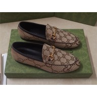 Gucci Women's Jordaan jumbo GG loafer 431467 2023