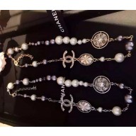 Chanel CC Badges Necklace 2016