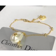 Dior Pearl Bracelet with Bee and Star Gold 2018