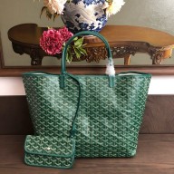 Goyard Saint Louis GM Tote Bag GREEN