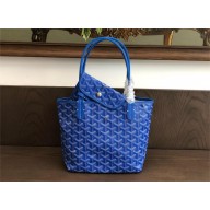 Goyard Saint Louis MINI Tote Bag bright blue
