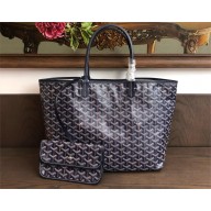 Goyard Saint Louis PM Tote Bag navy