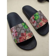 gucci lover's GG Blooms Supreme floral slide sandals