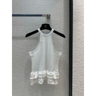 chanel Cotton & Mixed Fibers White top P77044 2024