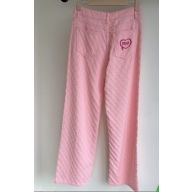 MIU MIU pink leg jeans 2024