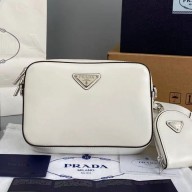 Prada Cowhide camera bag in White Pb014