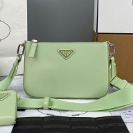 Prada Cowhide Shoulder bag in Green Pb017
