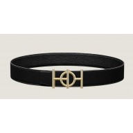 Hermes Ulysse belt buckle & Reversible leather strap 38 mm 01 2023