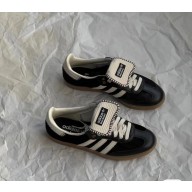 Wales bonner x Adidas horsehair sneakers black 2023