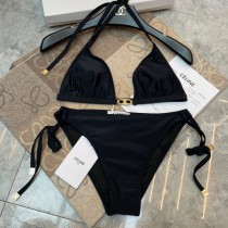 CELINE TRIOMPHE SWIMSUIT BLACK 2023