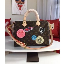 LOUIS VUITTON SPEEDY BANDOULIERE 30 WORLD TOUR M43231