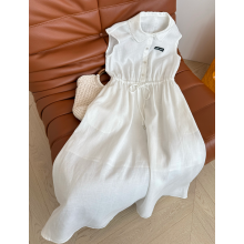 MIU MIU midi-dress white 2025