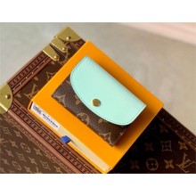 Louis Vuitton Monogram canvas Rosalie Coin Purse SPRING GREEN M83582 2024