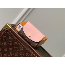 Louis Vuitton Monogram canvas Rosalie Coin Purse Opale Pink M83600 2024