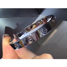 Cartier Love Bracelet silver without Diamonds