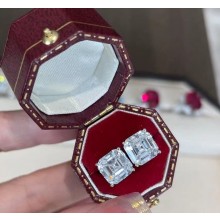 Cubic Zirconia White Diamond Earrings 44