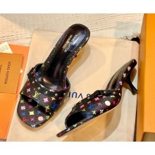 louis vuitton 1AGWTE LV x TM 6AM Mule black Monogram coated canvas 2025