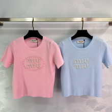 MIU MIU knitted t-shirt 2025