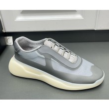 Prada men's America's Cup Re-Nylon and bike fabric sneakers 4E3608 Grey 2025