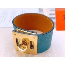 hermes bangle in epsom leather blue 2025
