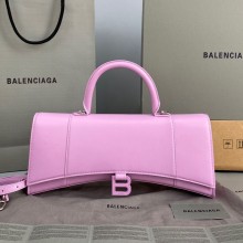 Balenciaga Cowhide Hourglass Bag in Pink Bb067