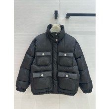 CHANEL black Technical Jacquard JACKET P77351 2024
