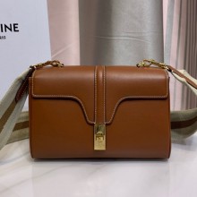 Celine Cowhide TEEN SOFT 16 Messenger Bag in Brown 2021