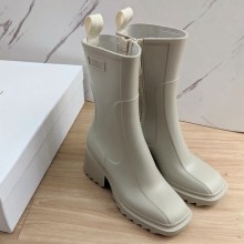 Chloe PVC Waterproof rain boots in Gary  Chs001