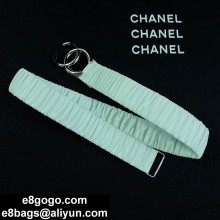 Chanel Elastic belt in light green   Cy003