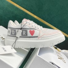 Dior Calfskin/TPU shell film Shell toe casual shoes   Ds049