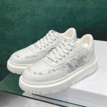 Dior Calfskin/TPU shell film Shell toe casual shoes   Ds048