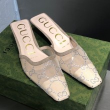 Gucci hot fix Vintage mesh sandals  Gs068